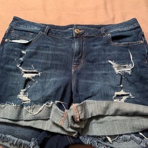 Jean shorts from Maurice’s